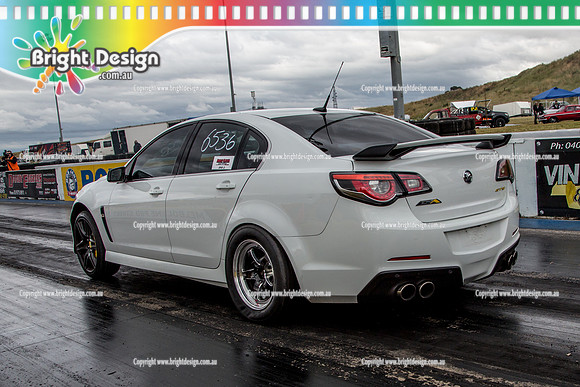 Melbourne Jamboree #2 @ Calder Park Raceway Drag Racing SAT 12 NOV 2016  (67095)  6536  BRETT McDONALD WHITE HSV GTS