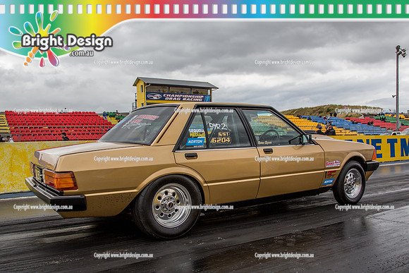 Melbourne Jamboree #2 @ Calder Park Raceway Drag Racing SAT 12 NOV 2016  (67100)   XD351  6204 BRIAN SYMES NORTON
