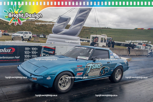 Melbourne Jamboree #2 @ Calder Park Raceway Drag Racing SAT 12 NOV 2016  (67107)  2476 7 SINS RODNEY SPANNENBERG