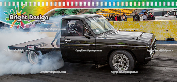 Melbourne Jamboree #2 @ Calder Park Raceway Drag Racing SAT 12 NOV 2016  (67162)   PANNIC  6411  MARK GILBERT
