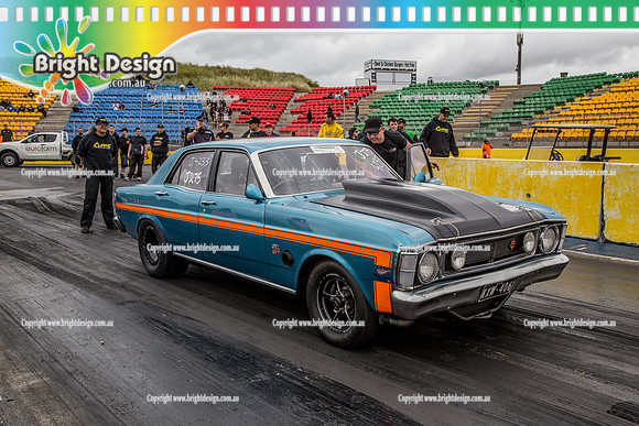 Melbourne Jamboree #2 @ Calder Park Raceway Drag Racing SAT 12 NOV 2016  (67279)  KXW406  4233 STEVE BEZZINA