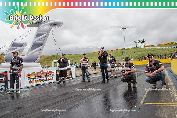 Melbourne Jamboree #2 @ Calder Park Raceway Drag Racing SAT 12 NOV 2016  (67341)   3476 ANDREW DYSON BROS RACING  CREW