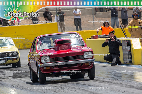 Melbourne Jamboree #2 @ Calder Park Raceway Drag Racing SAT 12 NOV 2016  (67619)  4637  RED GEMINI ENIO MARROCCO