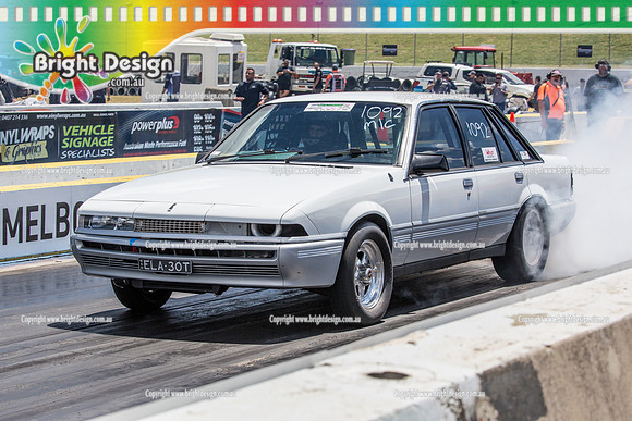 Melbourne Jamboree #2 @ Calder Park Raceway Drag Racing SAT 12 NOV 2016  (67716)  ELA30T  1092  STELIOS TZIOTIS