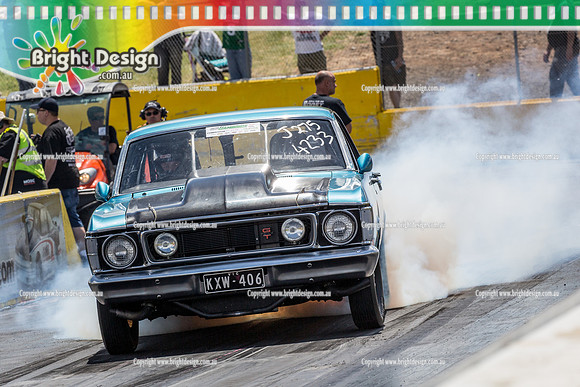 Melbourne Jamboree #2 @ Calder Park Raceway Drag Racing SAT 12 NOV 2016  (67761)  KXW406  4233  STEVE BEZZINA