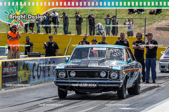 Melbourne Jamboree #2 @ Calder Park Raceway Drag Racing SAT 12 NOV 2016  (67770)   KXW406  4233  STEVE BEZZINA