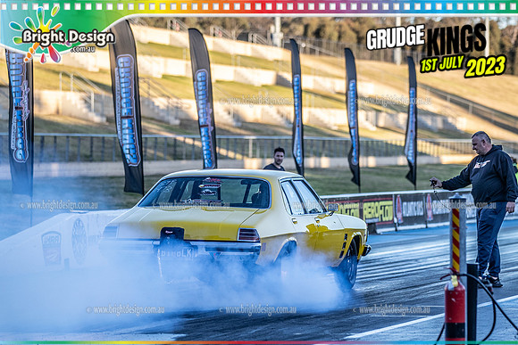 GK23 Grudge Kings @ Sydney Dragway Saturday 1 July 2023 (43015)  1973 BIGBLK GIDDY MARK ATTARD