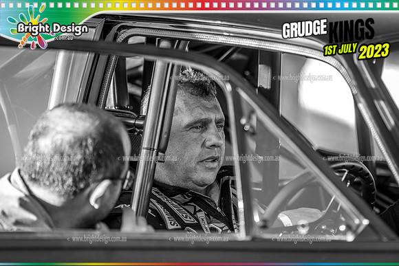 GK23 Grudge Kings @ Sydney Dragway Saturday 1 July 2023 (43001)  B&W CREW 7569 PWR4LL MILAN OZEGOVIC
