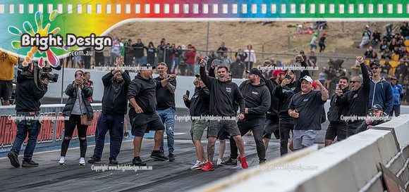 Street Outlaws NPK No Prep Kings vs Australia @ Calder D2 19 March 2023 (148072) CREW JETF18 7234 ADAM POPOVIC