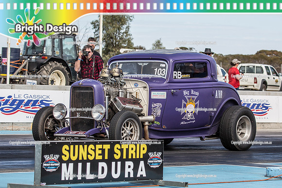 Street Machine Drag Challenge 3  SMDC3  BDMP2838  1305SR  NORM HARDINGE ROD HADFIELD