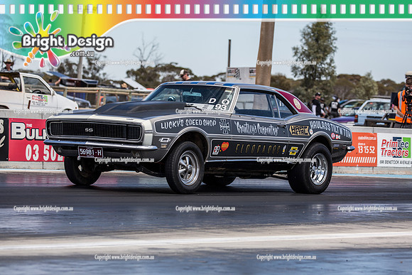 Street Machine Drag Challenge 3  SMDC3  BDMP3028  56981H  DYO 93  RYAN FORD CAMERO