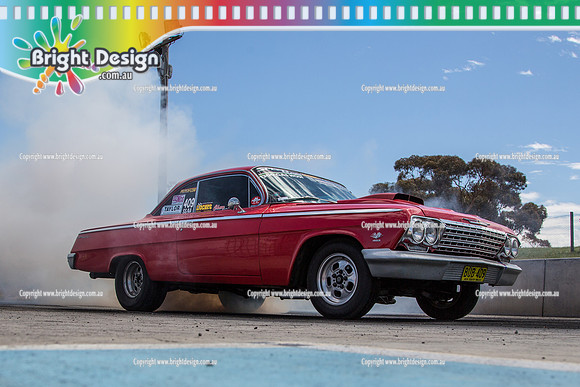 Street Machine Drag Challenge 3  SMDC3  BDMP3221  BUB409 CARL CHEVY TAYLOR