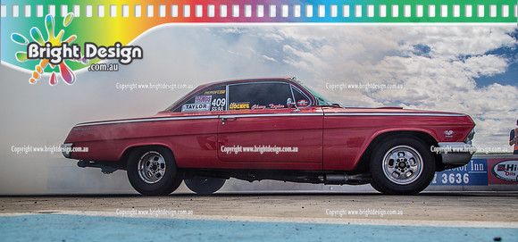 Street Machine Drag Challenge 3  SMDC3  BDMP3223  BUB409 CARL CHEVY TAYLOR