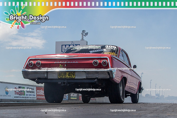 Street Machine Drag Challenge 3  SMDC3  BDMP3227  BUB409 CARL CHEVY TAYLOR