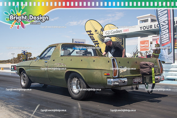 Street Machine Drag Challenge 3  SMDC3  BDMP3287  NOCOIN  56915H RODNEY BROWITT