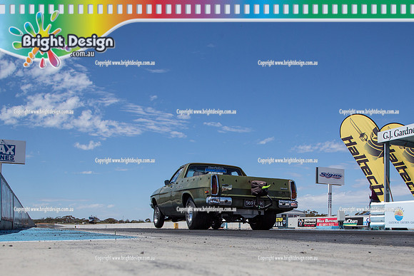 Street Machine Drag Challenge 3  SMDC3  BDMP3288  NOCOIN 56915H RODNEY BROWITT