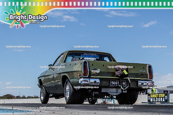 Street Machine Drag Challenge 3  SMDC3  BDMP3289  NOCOIN 56915H RODNEY BROWITT