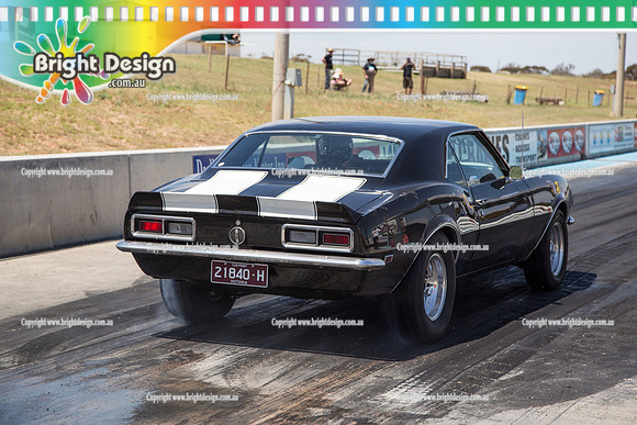Street Machine Drag Challenge 3  SMDC3  BDMP3455  21840H  BLACK  ROB COLOMBANI