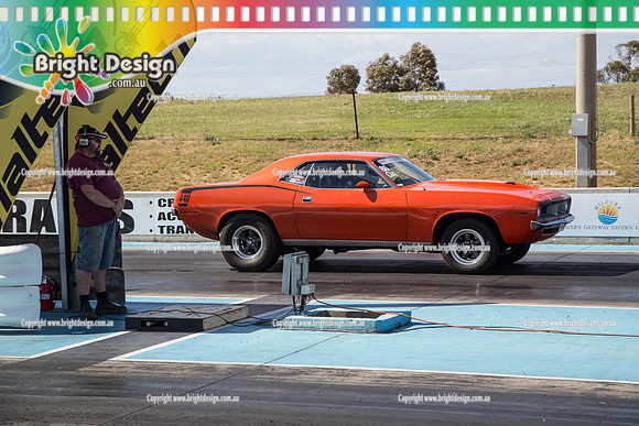 Street Machine Drag Challenge 3  SMDC3  BDMP3703  OA 86 CUDA 55868H ANDREW McLELLAN