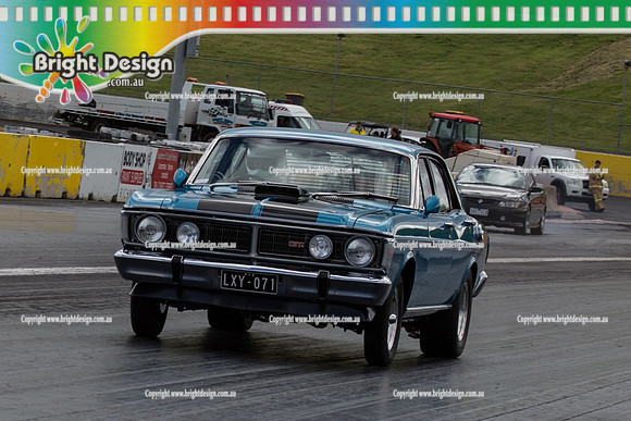 ANDRA Street Outlaws Drag Racing Qualifiers Rnd 3 @ Calder Park  SUN 24 Aug 2014   (21326)  LXY071