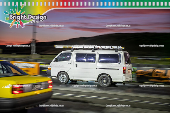 Fast Friday & Roll Racing @ Calder Park Drag Racing 29 November 2024 (174090) EVL87B VAN