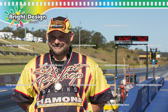 X-Champs @ Sydney Dragway SUN 4 May 2014  (6279)   CROWD  TOP DOOR SLAMMER  STUART BISHOP  TD 167