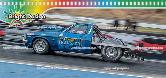 Street Outlaws NPK No Prep Kings vs Australia @ Calder D2 19 March 2023 (147995)-2 5400 STEPHEN McCUMBER