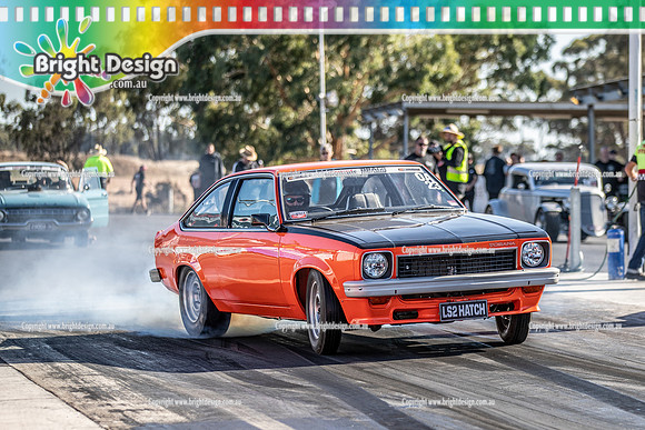 Street Machine Drag Challenge Weekend 3 SMDCW3 March 2022  BDMP3475  29171H LS2HATCH GRANT GRECH