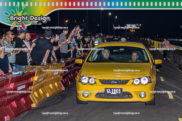 Fast Friday @ Calder Park Drag Racing  FRIDAY 10 Feb 2017   (77264)  GLIDES  HUGO