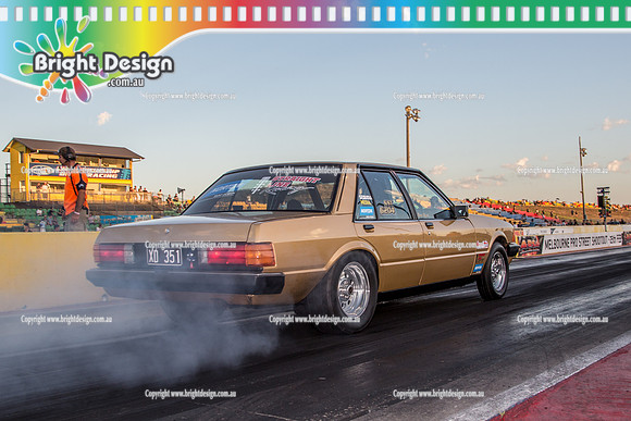 Fast Friday @ Calder Park Drag Racing  FRIDAY 10 Feb 2017   (77106)  6204  XD351