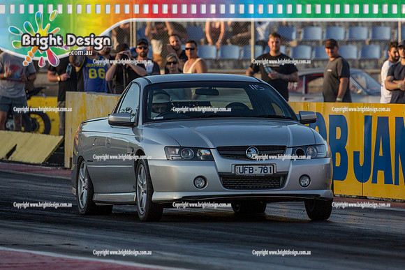 Fast Friday @ Calder Park Drag Racing  FRIDAY 10 Feb 2017   (77041)  UFB781
