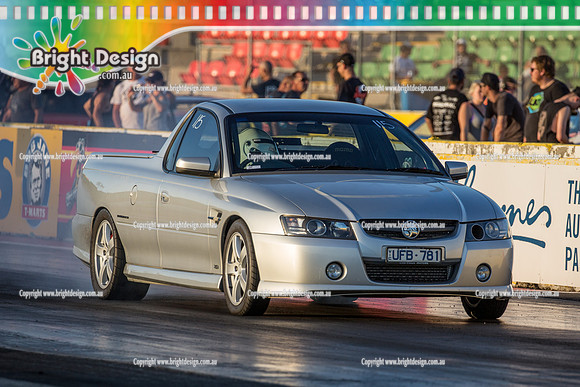 Fast Friday @ Calder Park Drag Racing  FRIDAY 10 Feb 2017   (77039)  UFB781