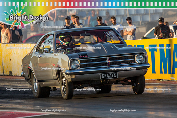 Fast Friday @ Calder Park Drag Racing  FRIDAY 10 Feb 2017   (77024)  KRAZYK  ROY