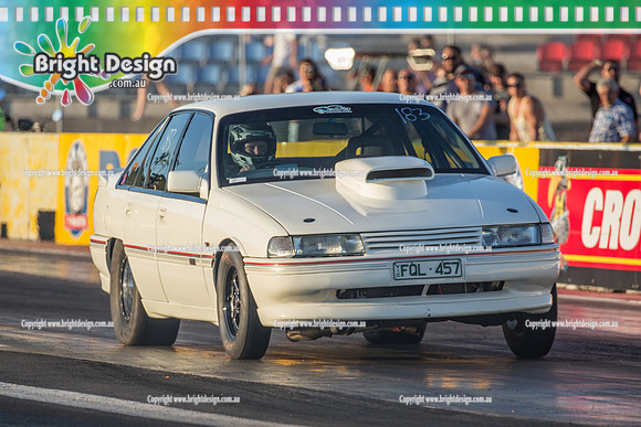 Fast Friday @ Calder Park Drag Racing  FRIDAY 10 Feb 2017   (76997)  FQL457