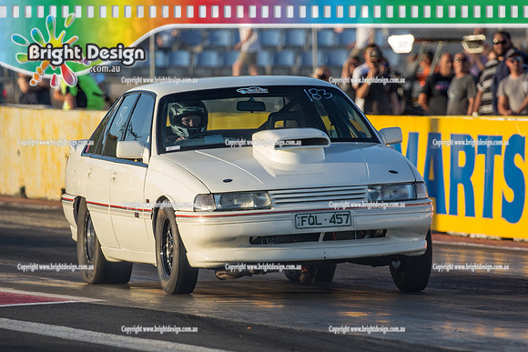 Fast Friday @ Calder Park Drag Racing  FRIDAY 10 Feb 2017   (76996)  FQL457