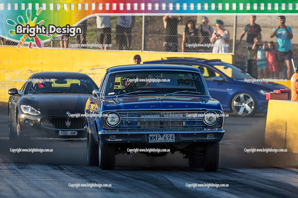 Fast Friday @ Calder Park Drag Racing  FRIDAY 10 Feb 2017   (76990)  WNP694  1BD4MC