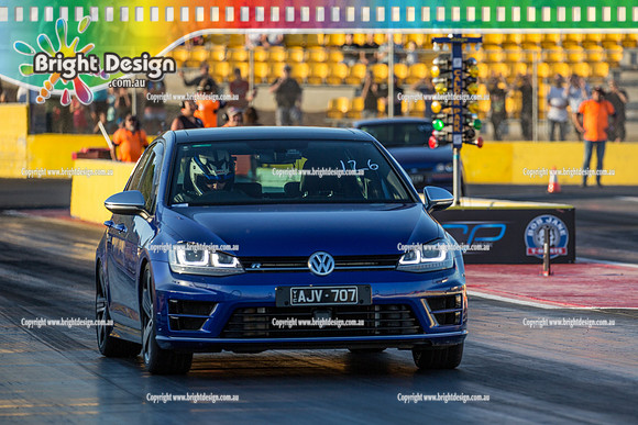 Fast Friday @ Calder Park Drag Racing  FRIDAY 10 Feb 2017   (76976)  AJV707