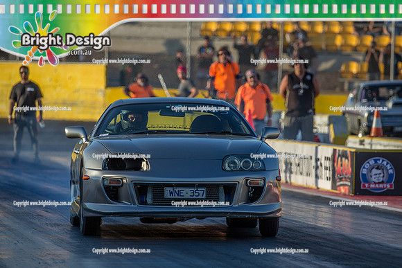 Fast Friday @ Calder Park Drag Racing  FRIDAY 10 Feb 2017   (76959)  WNE357