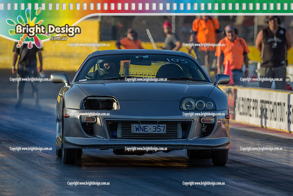 Fast Friday @ Calder Park Drag Racing  FRIDAY 10 Feb 2017   (76958)  WNE357