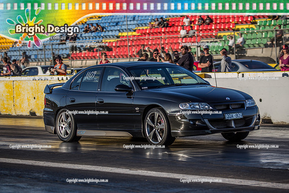 Fast Friday @ Calder Park Drag Racing  FRIDAY 10 Feb 2017   (76850)  QQA809