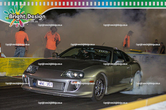 Fast Friday @ Calder Park Drag Racing  FRIDAY 10 Feb 2017   (77381)  WNE357