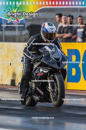 Fast Friday @ Calder Park Drag Racing  FRIDAY 10 March 2017  (80818)  687 BMW BIKE  EDGE