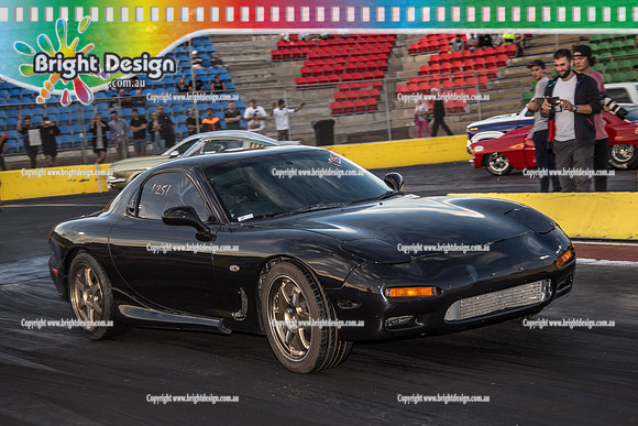 Fast Friday @ Calder Park Drag Racing  FRIDAY 10 March 2017  (81005)  1251  RX7