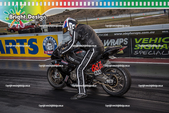 Fast Friday @ Calder Park Drag Racing  FRIDAY 10 March 2017  (80992)  687 BMW BIKE  EDGE