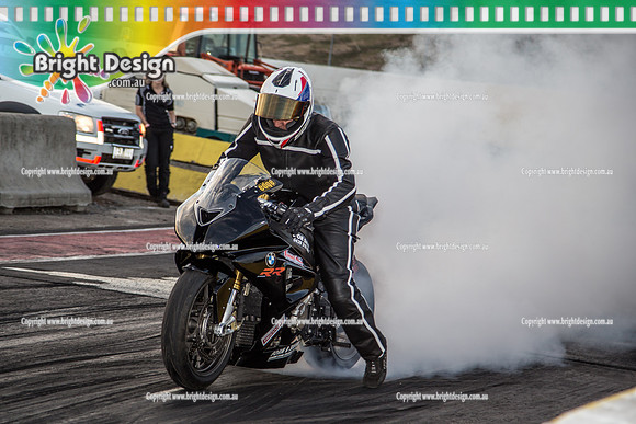 Fast Friday @ Calder Park Drag Racing  FRIDAY 10 March 2017  (80989)  687 BMW BIKE  EDGE