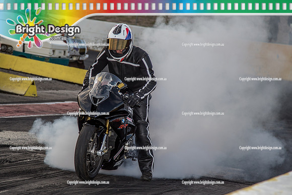 Fast Friday @ Calder Park Drag Racing  FRIDAY 10 March 2017  (80988)  687 BMW BIKE  EDGE