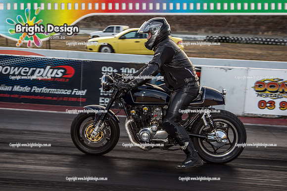 Fast Friday @ Calder Park Drag Racing  FRIDAY 10 March 2017  (80983)  756AH BIKE