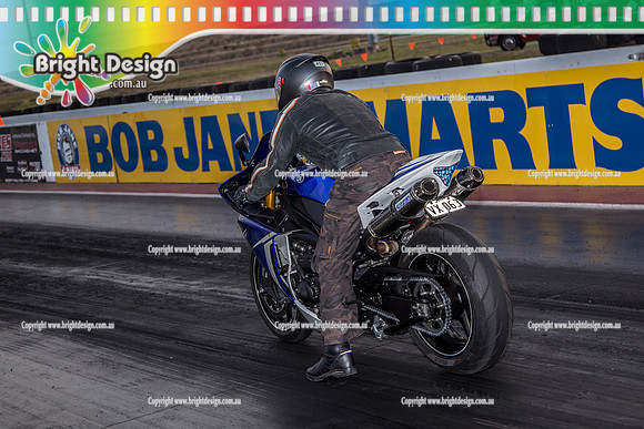Fast Friday @ Calder Park Drag Racing  FRIDAY 10 March 2017  (80978)  VX063 BIKE