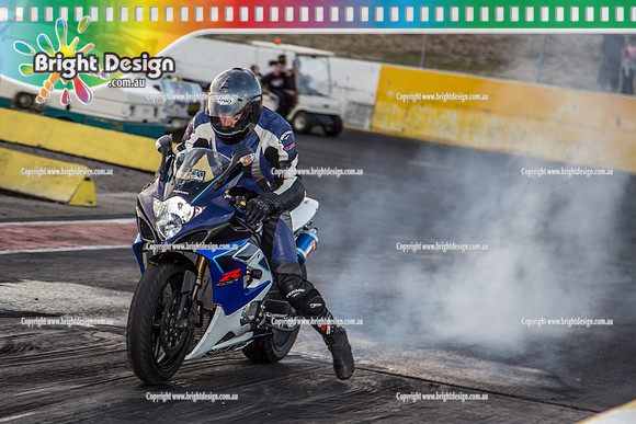 Fast Friday @ Calder Park Drag Racing  FRIDAY 10 March 2017  (80975)  BIKE  103W0