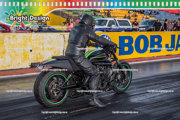 Fast Friday @ Calder Park Drag Racing  FRIDAY 10 March 2017  (80969)  VRQD BIKE